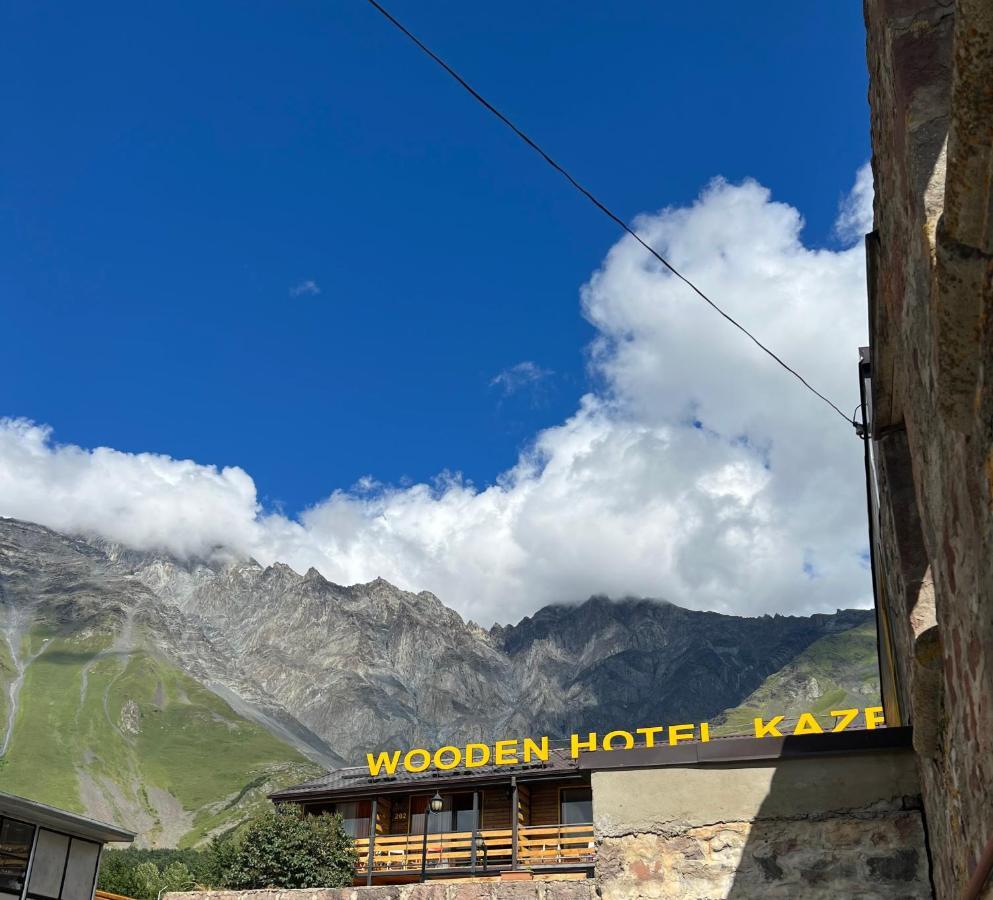Wooden Hotel Kazbegi Stepantsminda Exterior foto